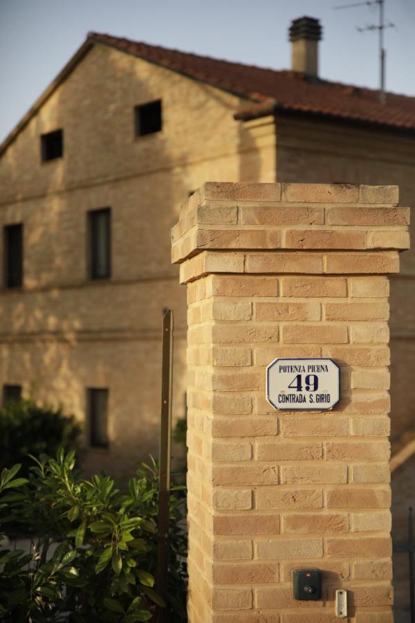 Pensjonat Agriturismo La Fonte Di San Girio Potenza Picena Zewnętrze zdjęcie