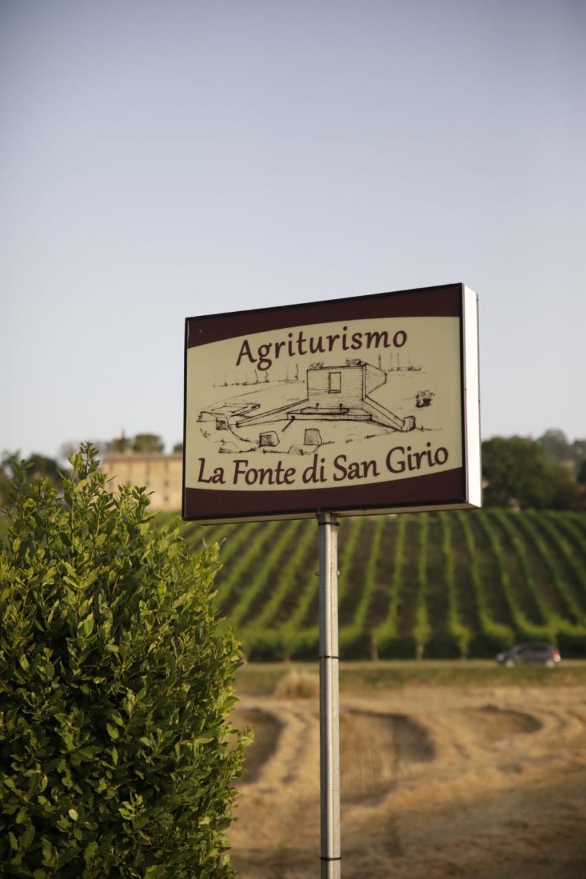 Pensjonat Agriturismo La Fonte Di San Girio Potenza Picena Zewnętrze zdjęcie